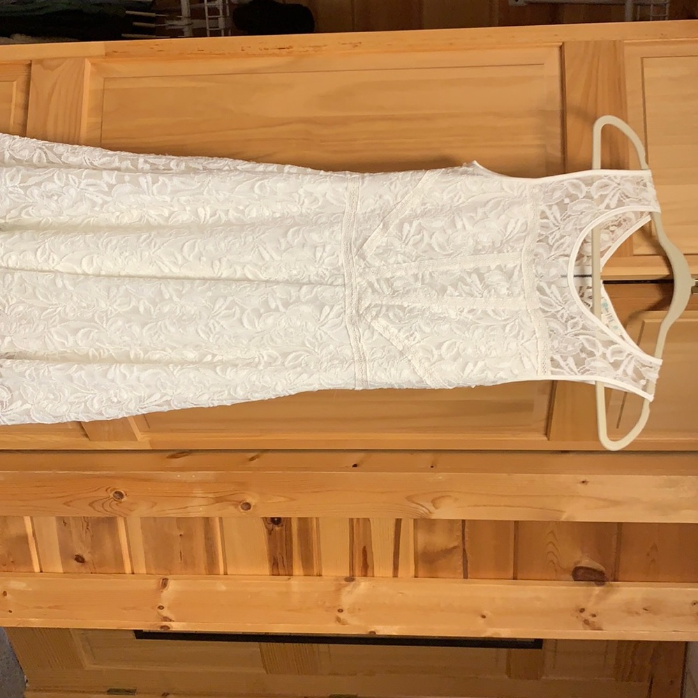 White dress